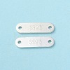925 Sterling Silver Connector Charms STER-P053-01S-2