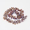 Electroplate Glass Beads Strands EGLA-J068-AB05-2
