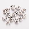 Brass Crimp Beads Covers EC266-2NF-1