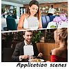 4Pcs 2 Colors Alloy Napkin Clip AJEW-GF0008-98-5