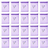 20Pcs Polyester Mesh Sachet Packing Drawstring Bgas ABAG-TA0002-20A-1
