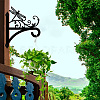 Iron Hanging Plant Hanger Bracket HJEW-WH0095-013-6