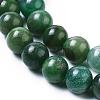 Natural African Jade Beads Strands G-K091-6mm-3