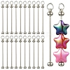 20Pcs Iron Beadable Keychain Bar for Jewelry Making DIY Crafts IFIN-YW0003-98C-1