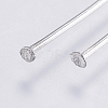 Tarnish Resistant 304 Stainless Steel Flat Head Pins X-STAS-F146-01P-40mm-2