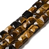 Natural Tiger Eye Beads Strands G-C109-A07-02-1