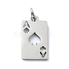 Non-Tarnish 304 Stainless Steel Pendants STAS-C097-65P-1