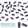 40Pcs Hollow 304 Stainless Steel Beads STAS-UN0060-15-4