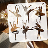 PET Hollow Out Drawing Painting Stencils DIY-WH0391-0560-3