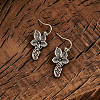 Zinc Alloy Dangle Earrings for Women WG80E40-04-1