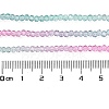 Transparent Painted Glass Beads Strands DGLA-A034-T1mm-A10-3