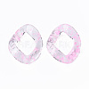 Transparent Acrylic Linking Rings OACR-N009-015A-B07-2