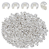 400Pcs Brass Crimp Beads Covers KK-DC0004-78S-1