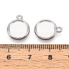 Tibetan Style Alloy Charms Cabochon Settings PALLOY-N178-12AS-A-3