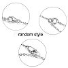 Trendy Stainless Steel Anklet JA42B-4