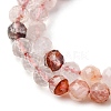 Natural Ferruginous Quartz Beads Strands G-B142-A01-4mm-4