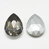 Pointed Back Glass Rhinestone Cabochons RGLA-T081-18x25mm-03-2