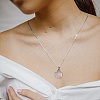 6Pcs 6 Style Natural Mixed Gemstone Pendants G-SZ0001-36-7