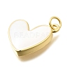 Brass Enamel Pendants KK-S508-53G-01-2