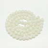 Baking Paint Crackle Glass Bead Strands DGLA-Q023-6mm-YS1-2