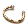Ion Plating(IP) 316 Surgical Stainless Steel Cuff Bangles STAS-F013-01G-2