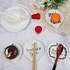 Ceramic Spoon Holders AJEW-WH0083-38A-5