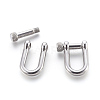 304 Stainless Steel  D-Ring Anchor Shackle Clasps STAS-E446-31P-2
