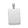 304 Stainless Steel Pendants STAS-F272-02P-1