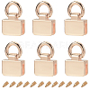 6Pcs Zinc Alloy Bag Buckles FIND-GF0006-89B-1