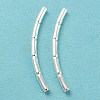 925 Sterling Silver Tube Beads STER-Z004-04C-2