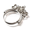 Alloy Open Back Bezel Pendants PALLOY-I223-02P-2