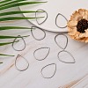 Tarnish Resistant 304 Stainless Steel Linking Rings X-STAS-T047-16C-5