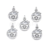 Non-Tarnish 201 Stainless Steel Pendant STAS-B027-31P-3