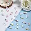 Pointed Back Glass Rhinestone Cabochons RGLA-OC0001-08C-6