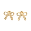 304 Stainless Steel Stud Earrings X-EJEW-H115-09G-1