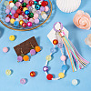 120Pcs 8 Styles Acrylic Beads MACR-TA0002-95-7