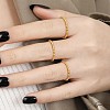 304 Stainless Steel Finger Rings for Couple FS-WG36BBF-05-2