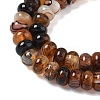 Natural Banded Agate Beads Strands G-F790-I01-01P-4