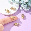 SHEGRACE Brass Lobster Claw Clasps XGRQ58610-759G-4