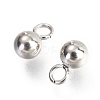 Non-Tarnish 202F Stainless Steel Charms STAS-H143-14A-P-1