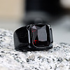 Alloy with Glass Finger Rings for Men FS-WG2A945-01-1