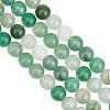 2 Strands Natural Green Aventurine Beads Strands G-GO0001-29B-1