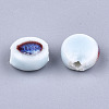 Handmade Porcelain Beads X-PORC-S498-39K-2