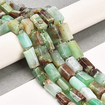 Natural Chrysoprase Beads Strands G-G068-A34-01-1