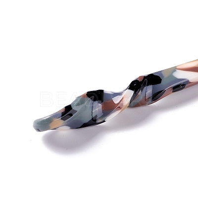 Cellulose Acetate(Resin) Hair Sticks OHAR-C005-02I-1