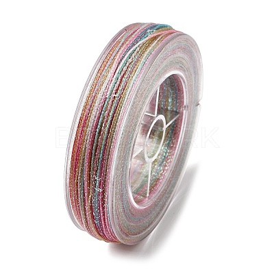 30M Gradient Color Round PET Waxed Thread OCOR-F018-02G-1