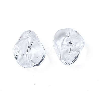 Transparent Acrylic Beads TACR-N009-35-1