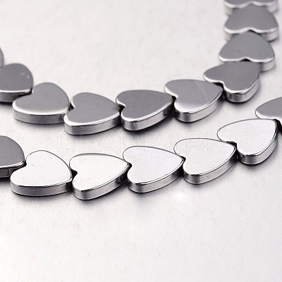 Electroplate Non-magnetic Synthetic Hematite Bead Strands G-F300-23E-01-1