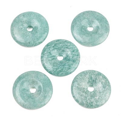 Natural Amazonite Pendants G-B196-01B-02-1