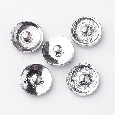 Zinc Alloy Enamel Rhinestone Buttons X-SNAP-M003-M-1